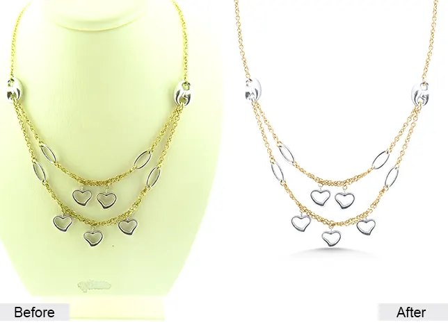 jewelry photo retouching services