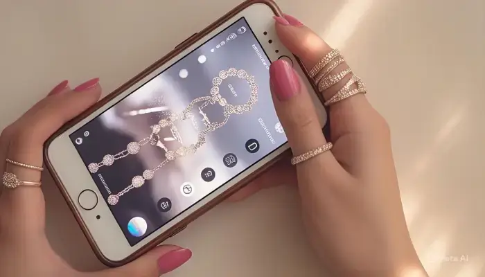 iPhone app for jewelry photography