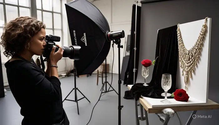 jewelry photography setup