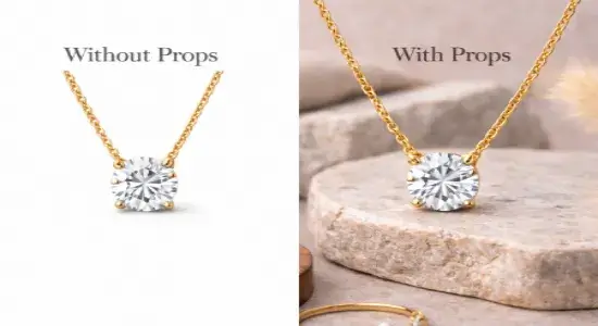 what are jewelry photography props explained with examples